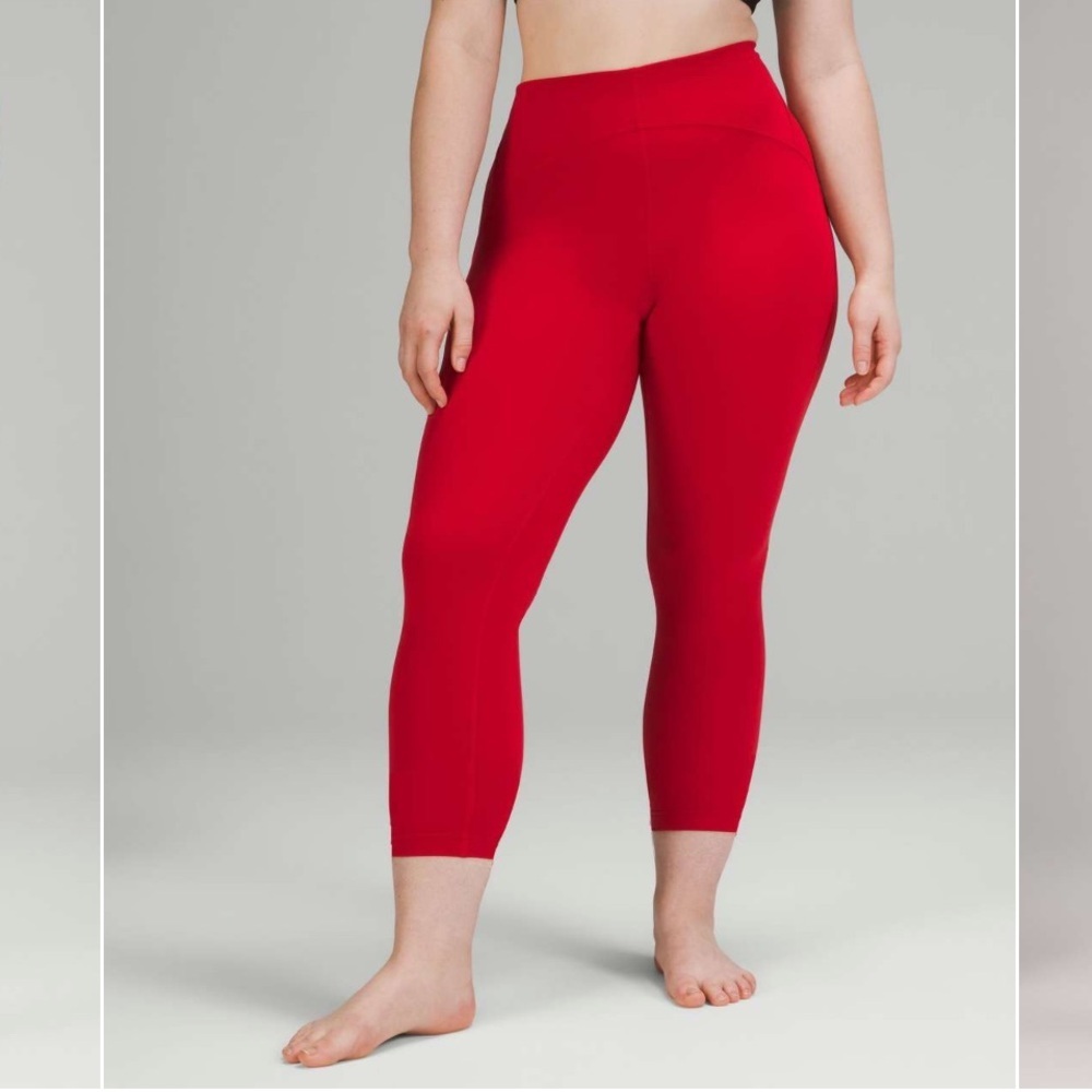 LULULEMON ATHLETICA Instill High-Rise Tight 25" Dark Red